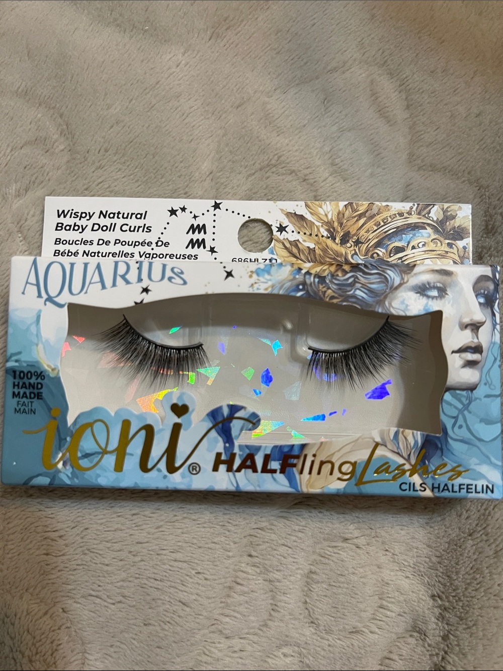 Ioni Aquarius Wispy Natural Baby Doll Half Lashes - Black